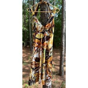 Connected Apparel Halter Dress Size 14